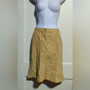 🌺BUNDLE ONLY🌺WHITE HOSE BLACK MARKET LADUES KHAKI SKIRT